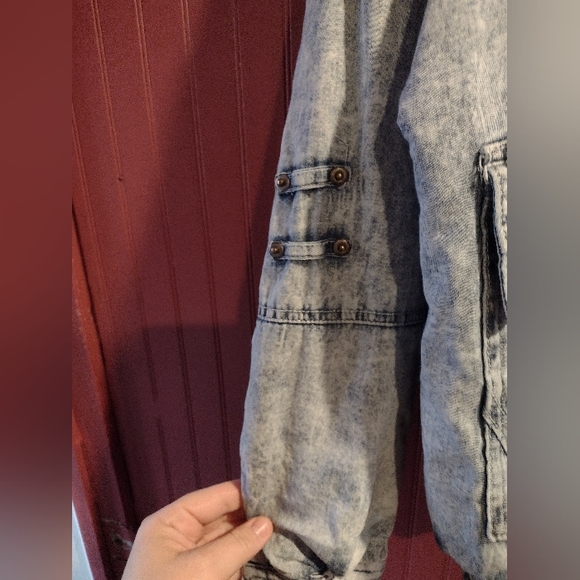 Vintage No! Jeans bomber jacket - Picture 7 of 8